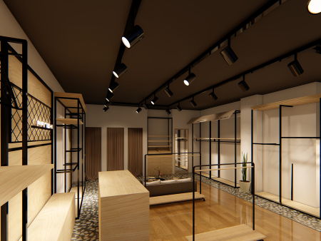 服裝展柜生產(chǎn)廠 服裝店展示柜廠家 訂制服裝展柜